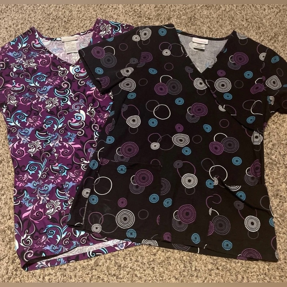 2 Pieces Scrubstar Scrub Tops